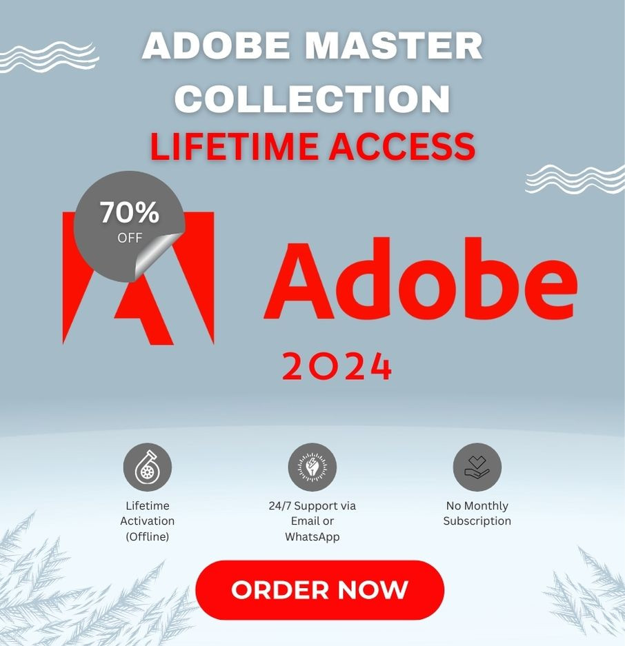 Adobe Master Collection 2024 – Lifetime Access | All Adobe Apps in One