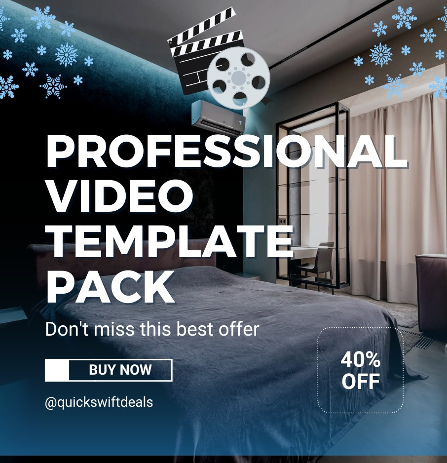 Professional Video Template Pack – For Premiere Pro, After Effects & More